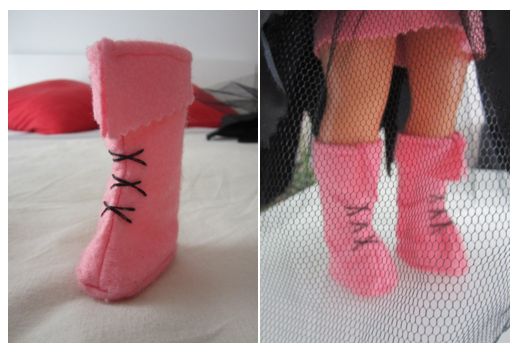 mis nancys, mis peques y yo, disfraz brujilla nancy detalle botas cordones