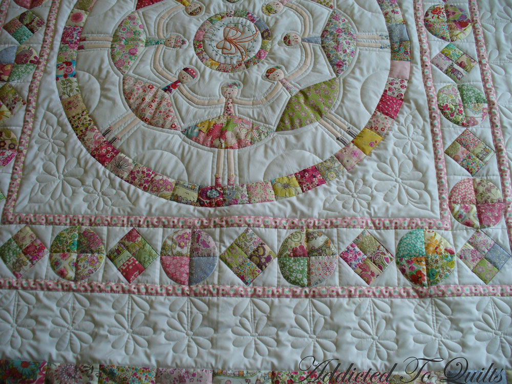 Addicted To Quilts Pretty Quilt for a Girl