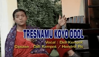 Lirik Lagu Tresnamu Koyo Odol - Didi Kempot