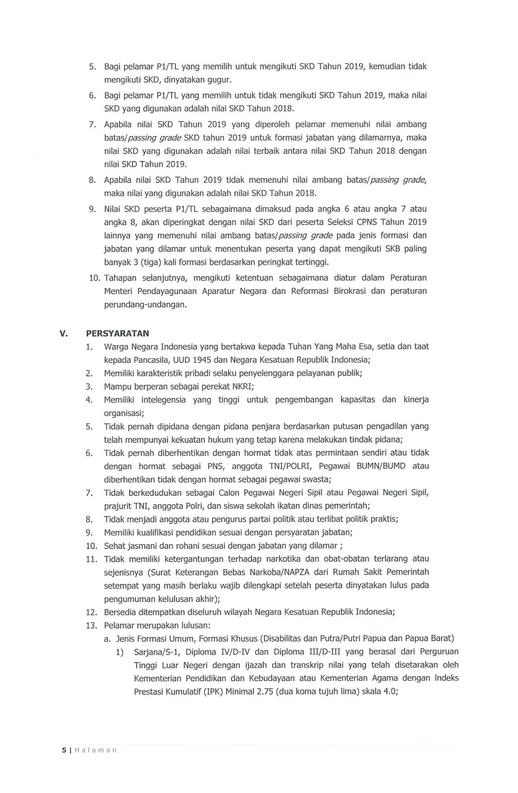 Lowongan CPNS Mahkamah Agung RI Tahun Anggaran 2019 [2104 Formasi