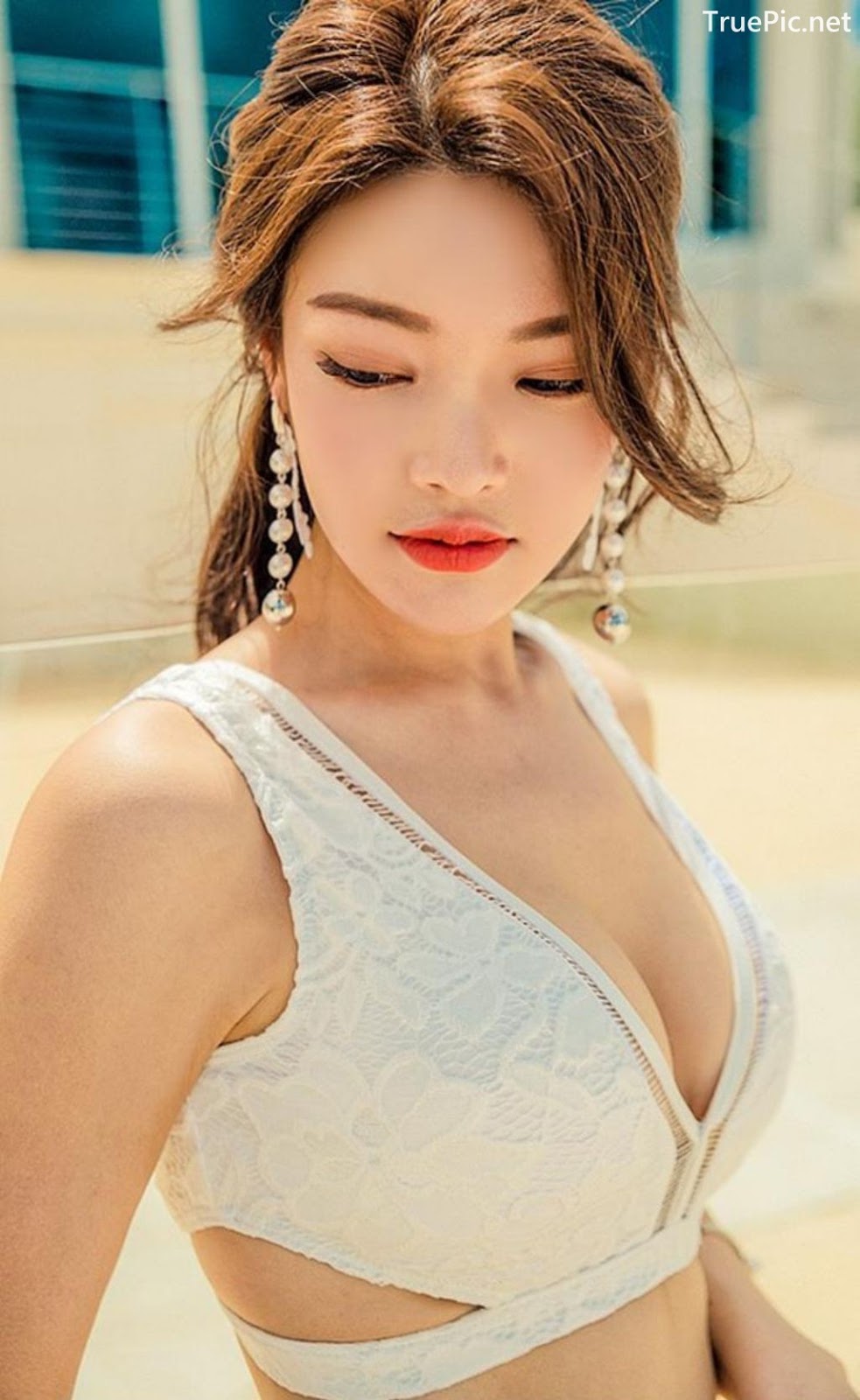 Image Korean Fashion Model - Park Jung Yoon - Summer Beachwear Collection - TruePic.net - Picture-51