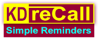 KD-reCall: Simple Reminders - Logo