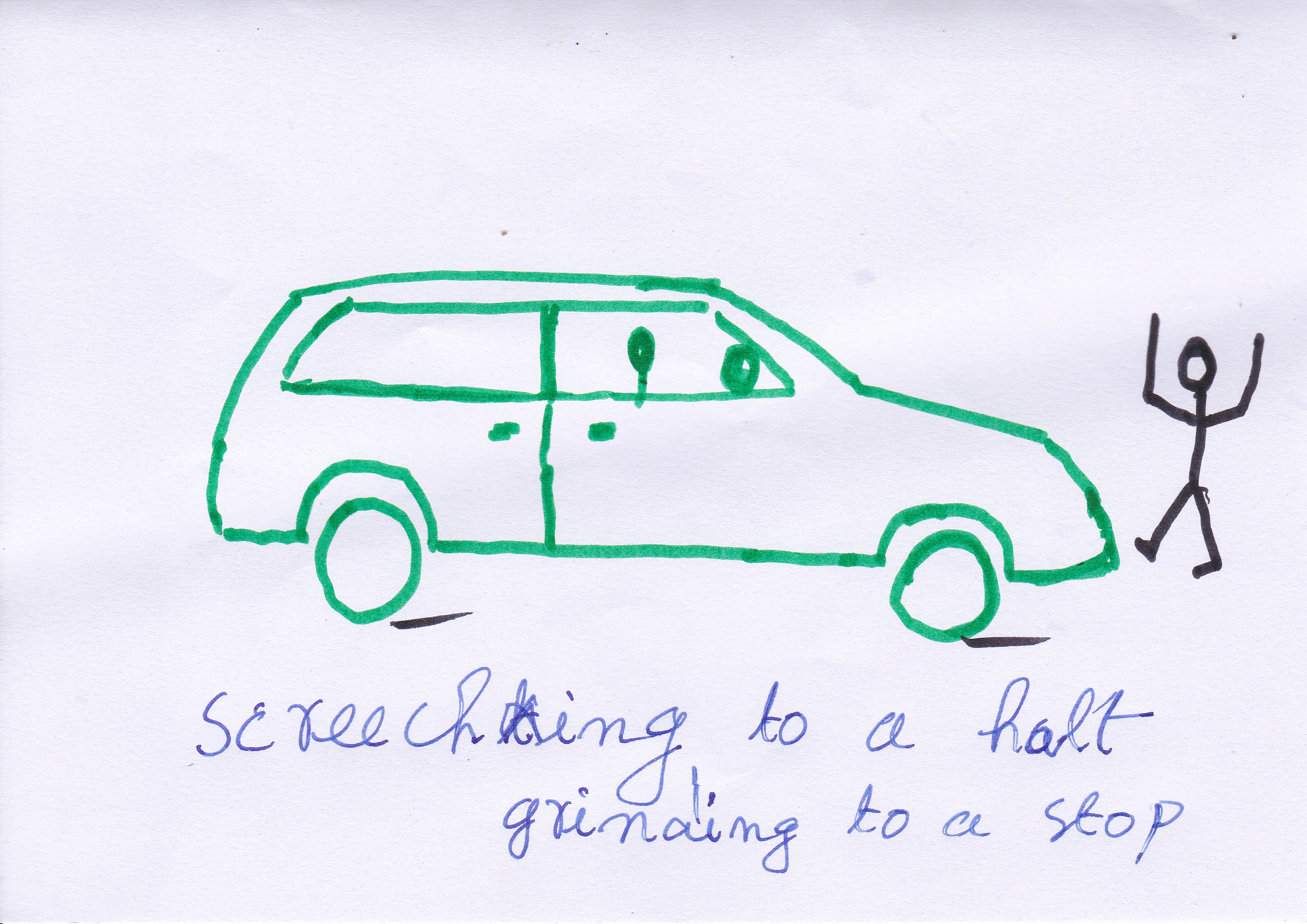 THINKING TIME AND CAR CRASH