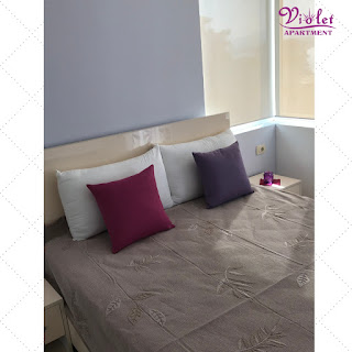 violet, apartment, sarada, albania, bedroom