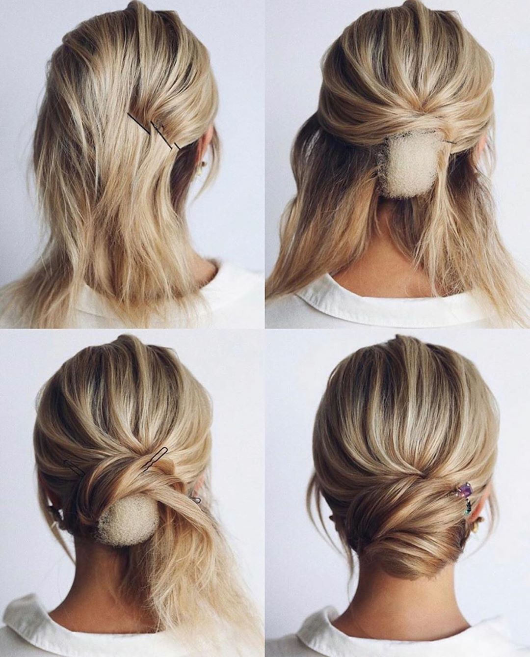 How to Do a Messy Bun With Thin Hair