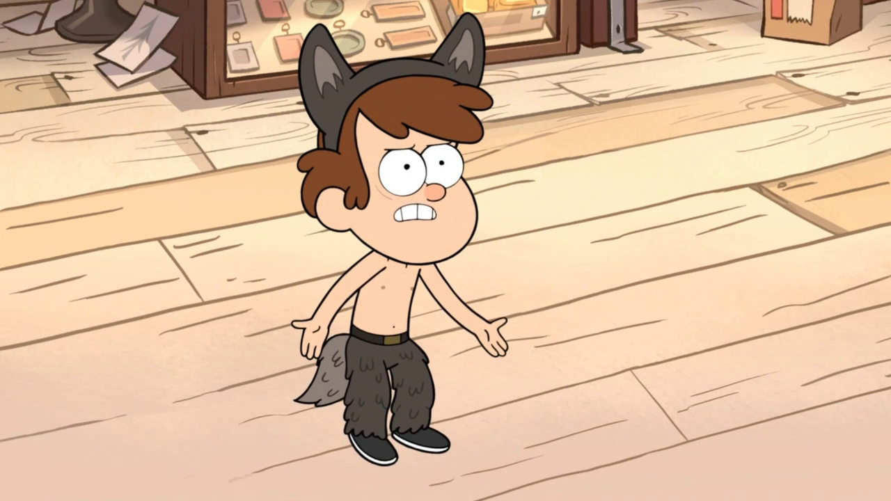 Shirtless Drawn Cartoon Boys Gravity Falls Dipper Pines