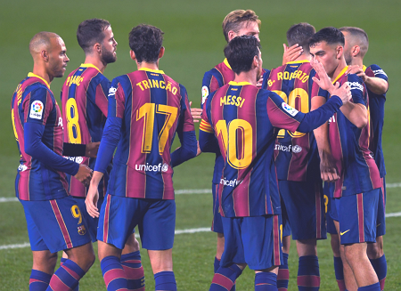 التشكيل المتوقع لبرشلونة اليوم ضد بلد الوليد بالدوري الإسباني