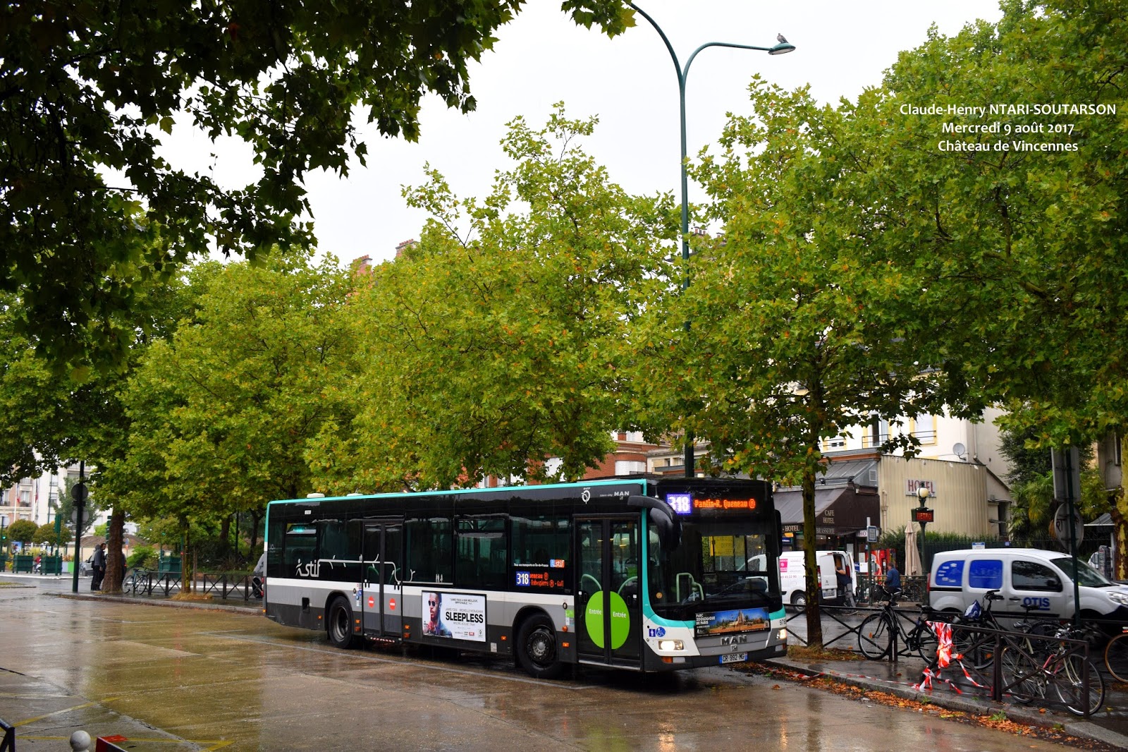 [RATP] La ligne de bus RATP 318 (Les Lilas) se convertit elle-aussi à l ...