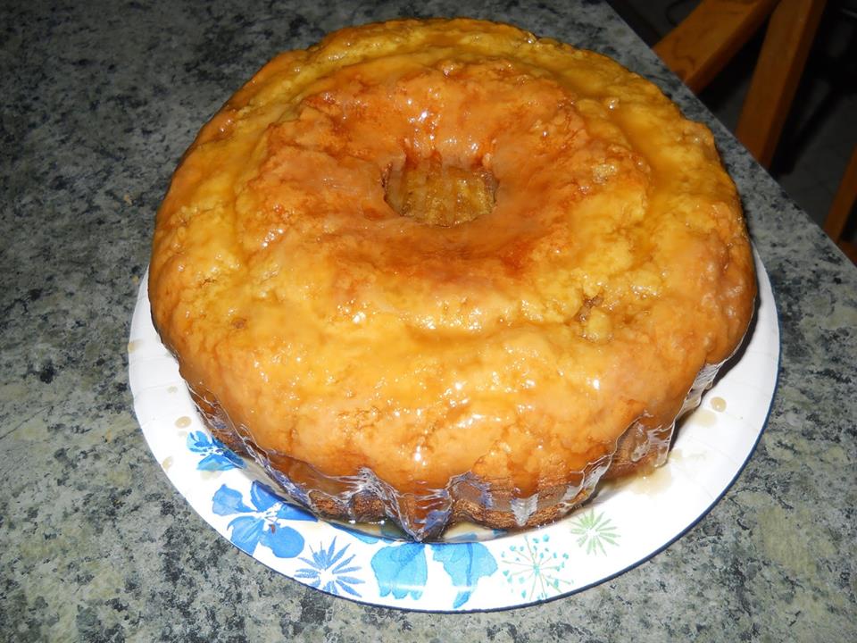 SPICED RUM CAKE with BUTTER RUM GLAZE good recipes