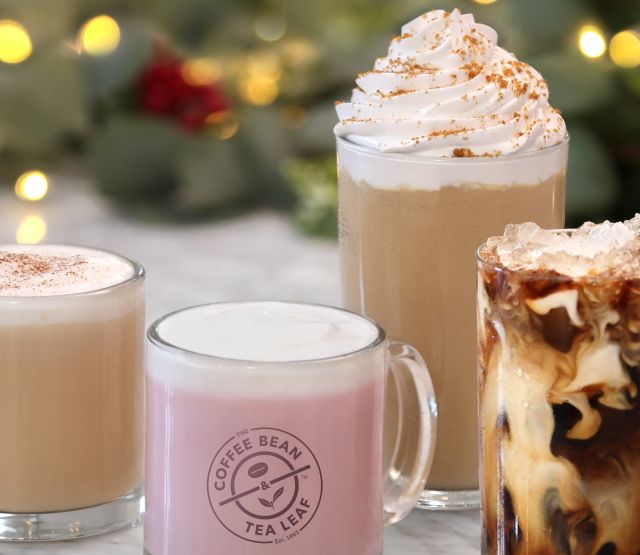 The Coffee Bean's 2019 Holiday Menu Includes Cookie Butter Lattes and Peppermint Mochas