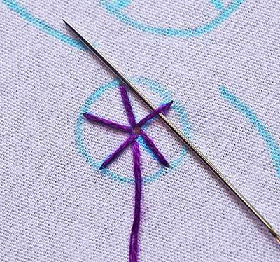 Hướng dẫn thêu hoa hồng - Hình 2