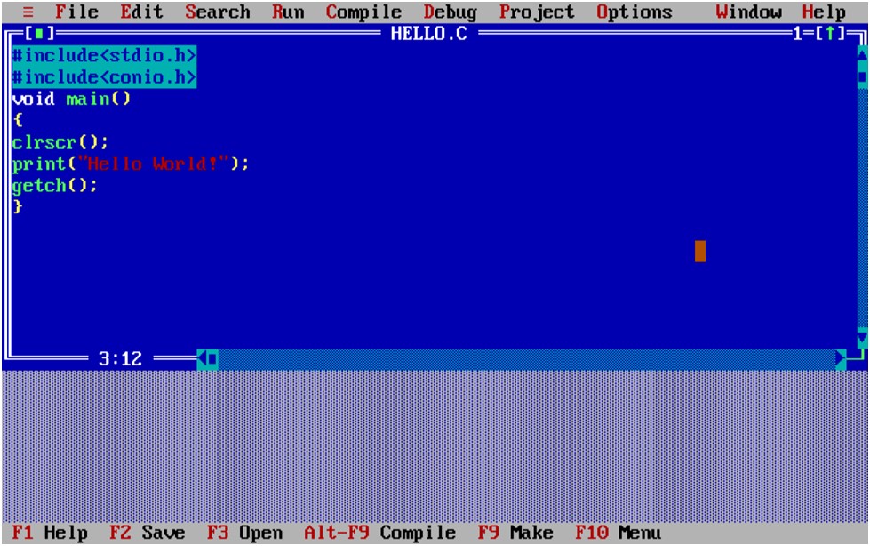 Compile and Run a C Program