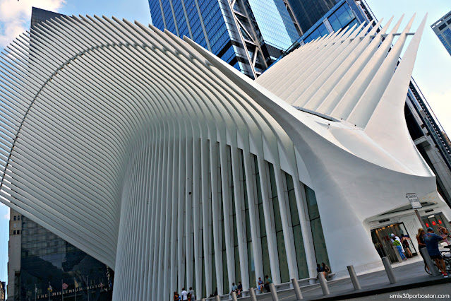 Oculus de Santiago Calatrava en Nueva York