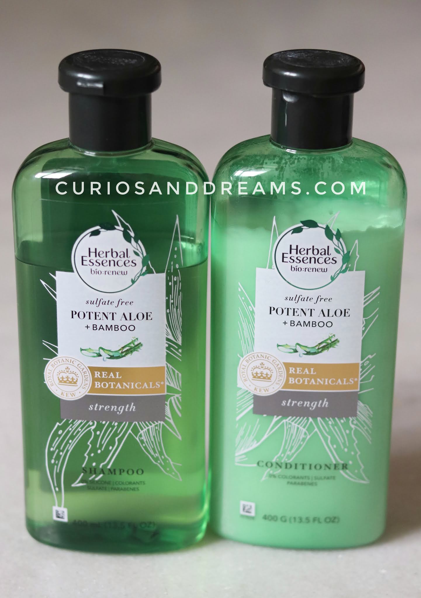 Herbal Essences Aloe + Bamboo Shampoo & Conditioner (Sulphate Free) - and Dreams - Indian Skincare and Beauty