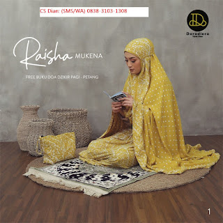 MUKENA RAISHA by Sayra - Gamis Muslim Terbaru