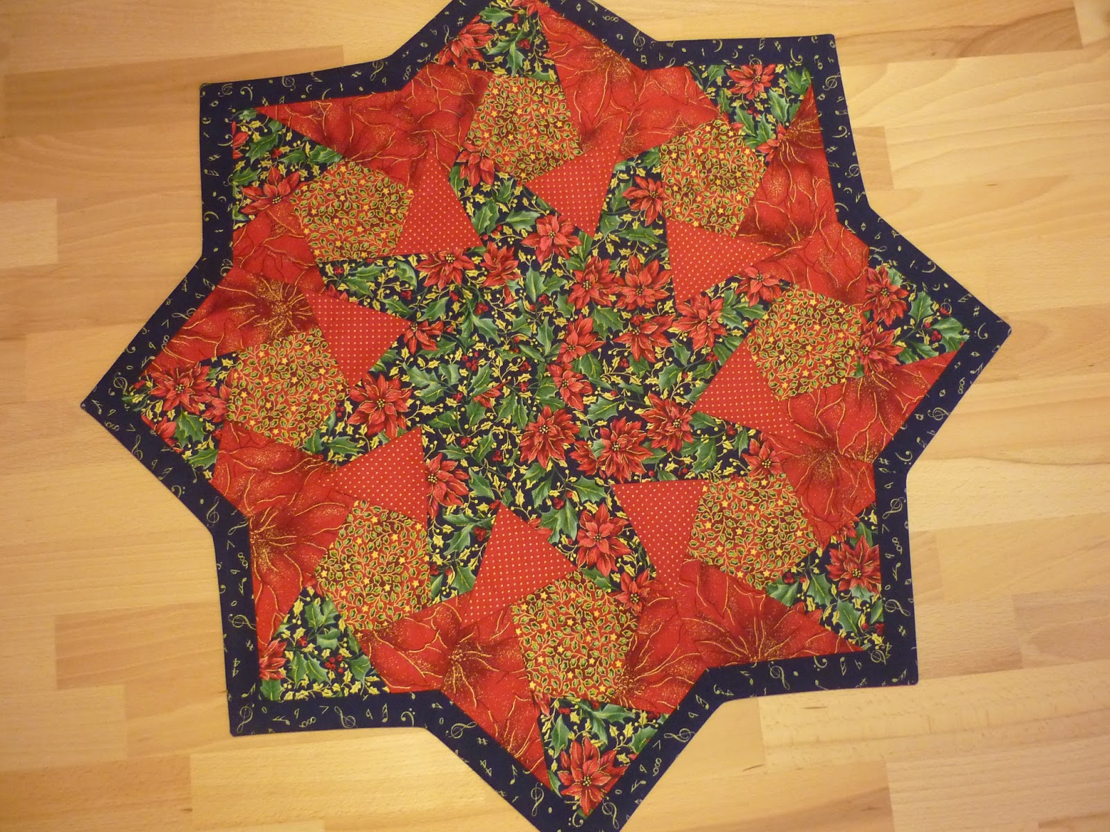 Handarbeiten: Sternendecke