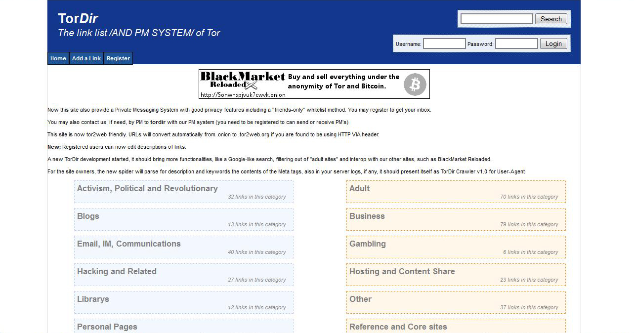 Tor Market Url