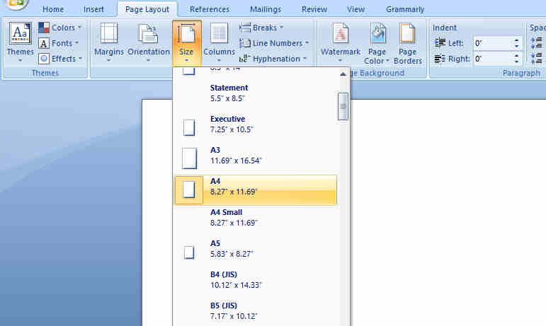 Cara Mengatur Ukuran Kertas Pada Microsoft Word Cara Mengatur Ukuran Kertas Pada Microsoft Word