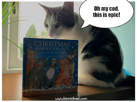 Feline Fiction on Fridays #115 at Amber's Library ©BionicBasil® Christmas Carols For Cat with Melvyn