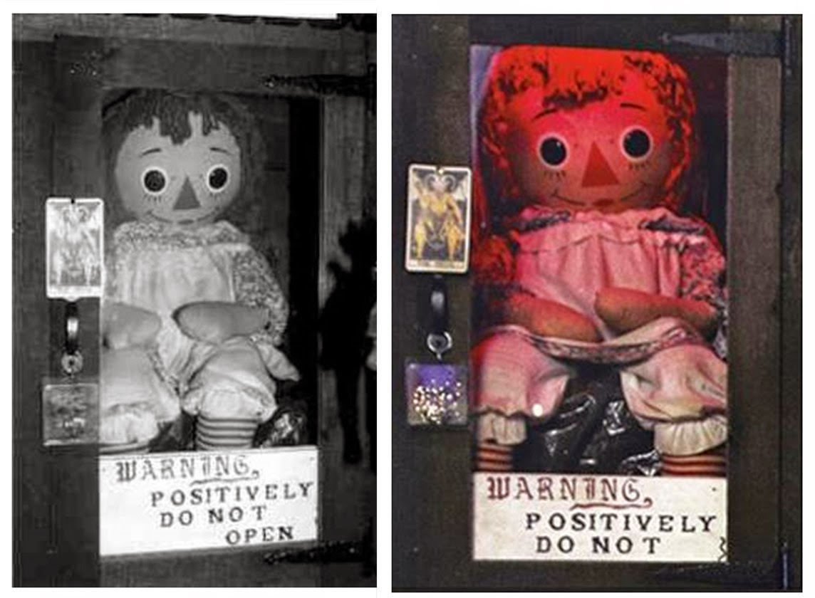 I met Annabelle the doll and you can too