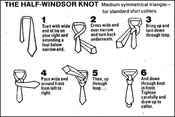 Essence4urcomp & Make Urs CooL..: HOW to TIE a TIE