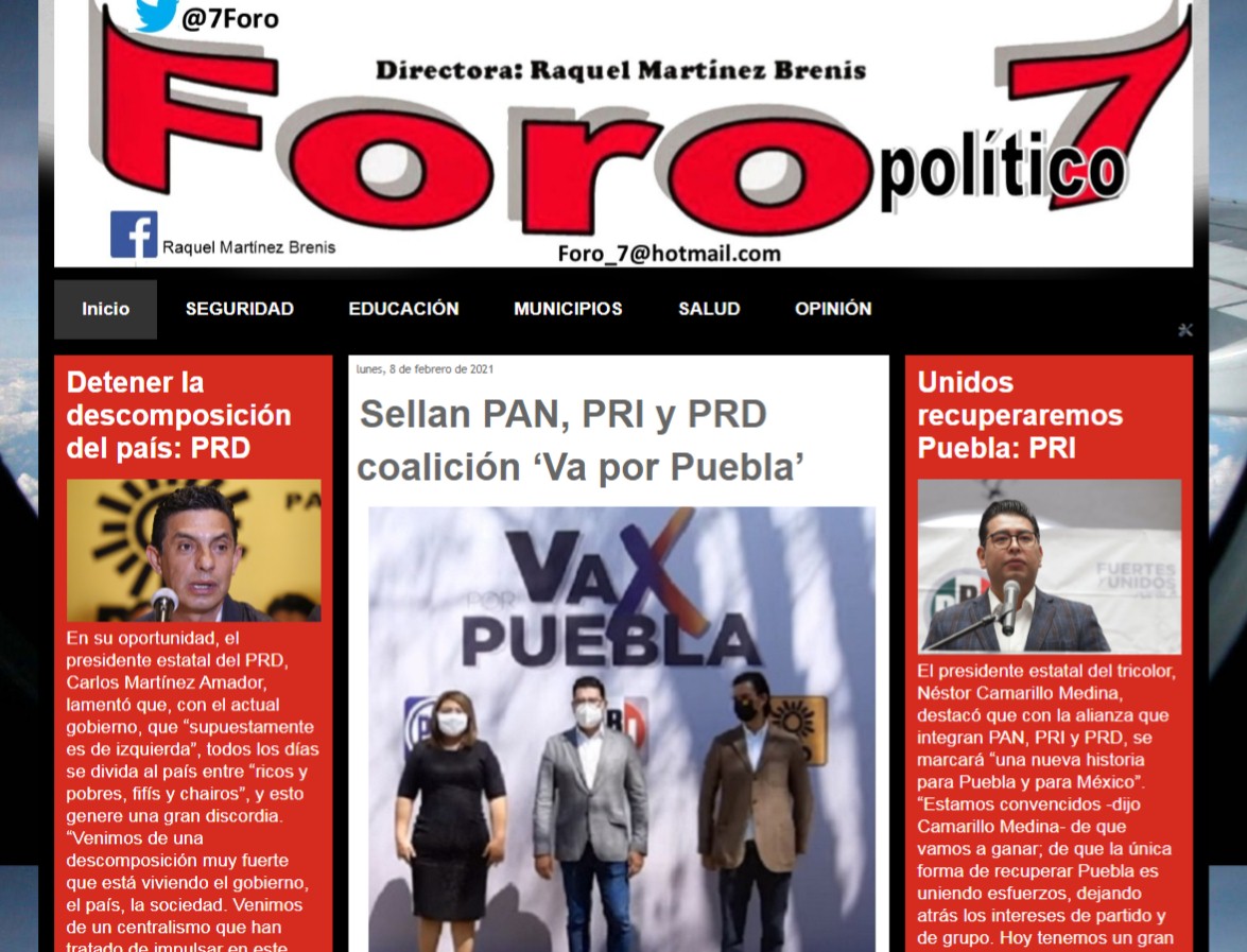 Sellan PAN, PRI y PRD coalición ‘Va por Puebla’