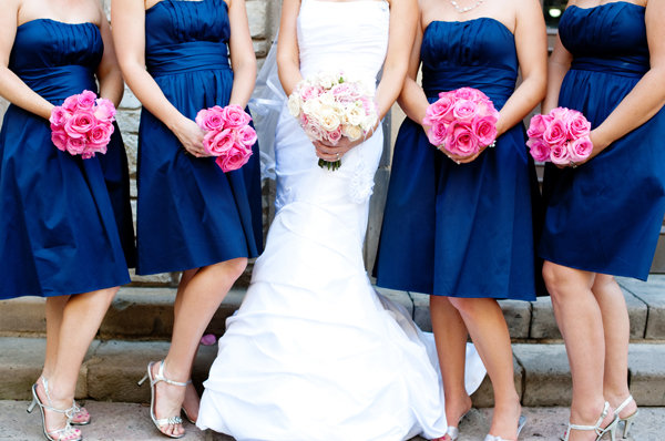 Platinum Touch Events {Color Crush} Navy + Hot Pink
