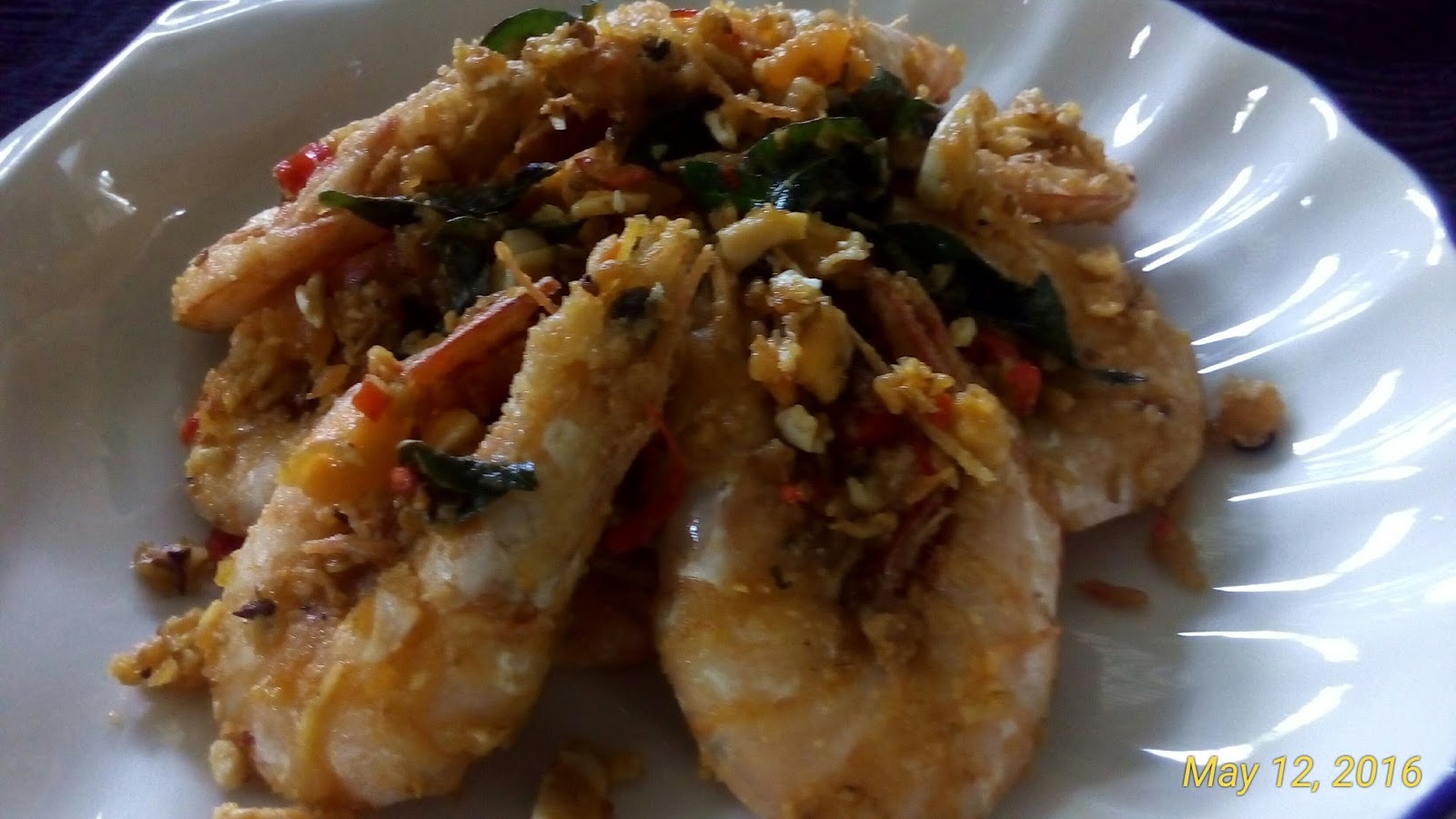 The Morning After SALTED EGG YOLKS FRIED PRAWNS