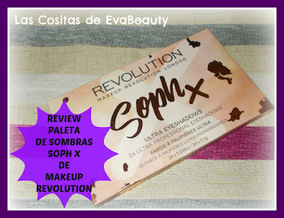 Review Paleta de sombras Soph X de Makeup Revolution