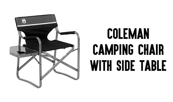 Coleman Camping Chair with Side Table
