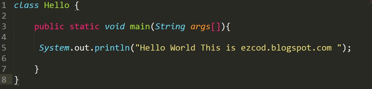 How to Create Your First Java Program - Hello World on Screen