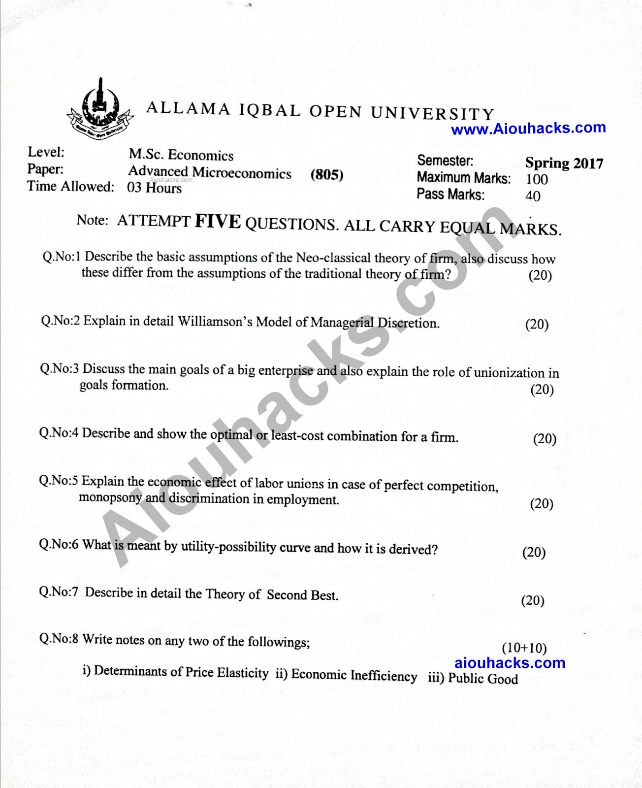 Microeconomics essay topics image