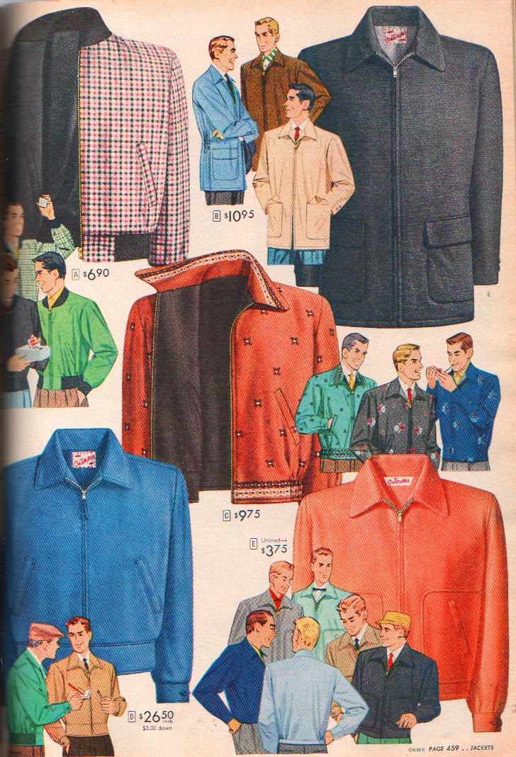 Another Man's Treasure: The Nifty Fifties....Men's Sportswear Items