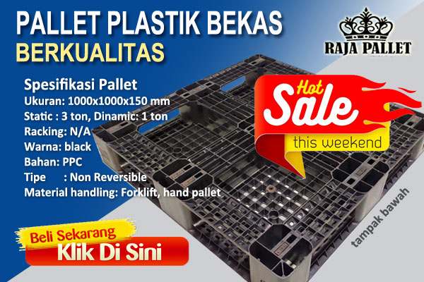 pallet plastik bekas berkualitas