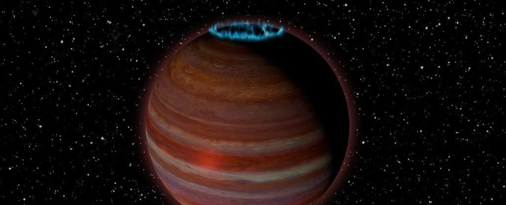 Ilustração do novo planeta descoberto por pesquisadores