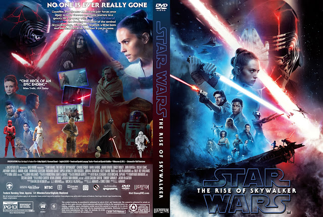 Star Wars: Episode IX - The Rise of Skywalker DVD Cover Star Wars: Episode IX - The Rise of Skywalker DVD Cover