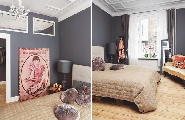 A house full of contrasts and pallets