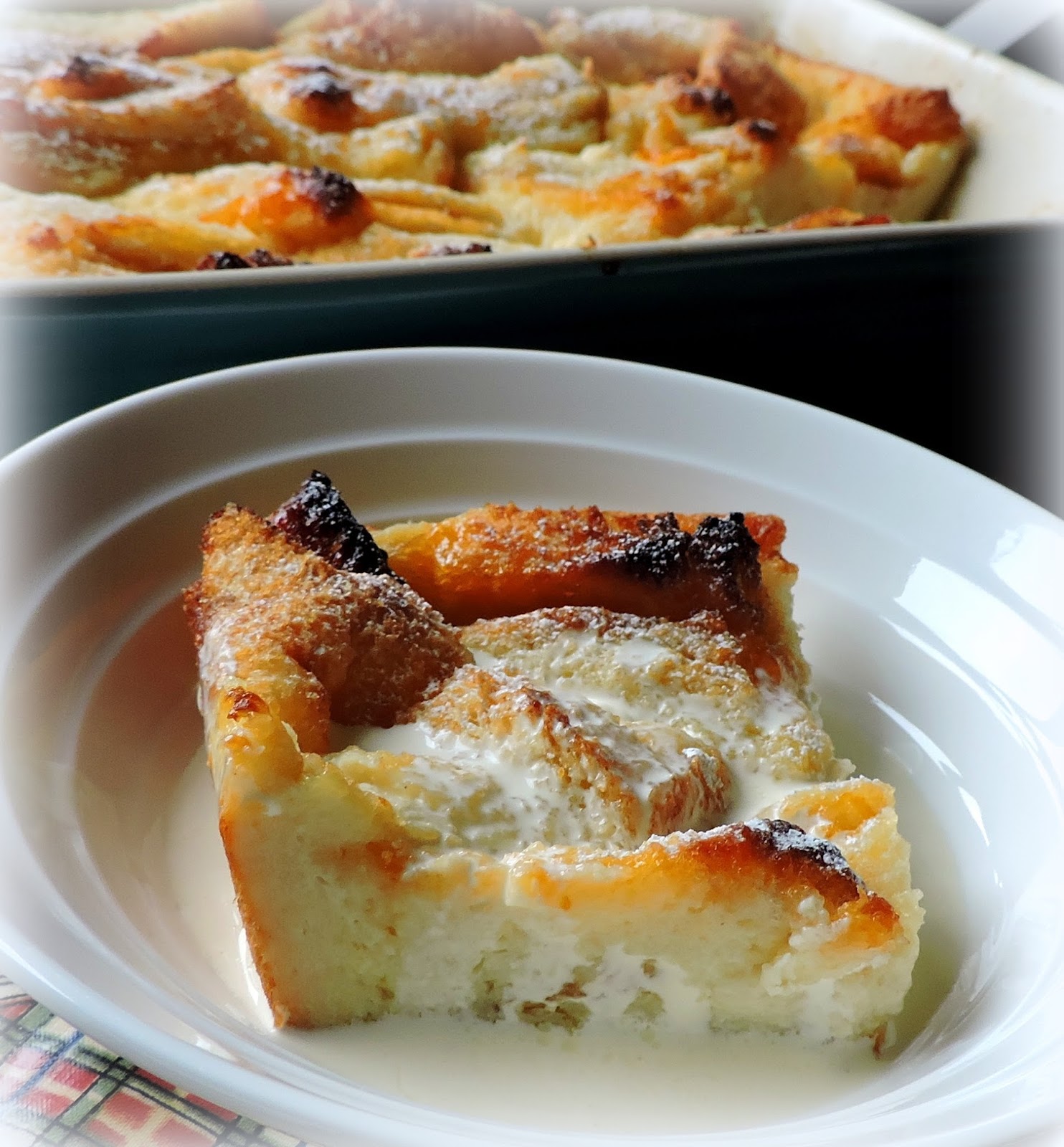 Apricot Bread &amp; Butter Pudding | The English Kitchen