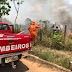 Bombeiros de Xapuri recebem reforço da Força Nacional para combater queimada