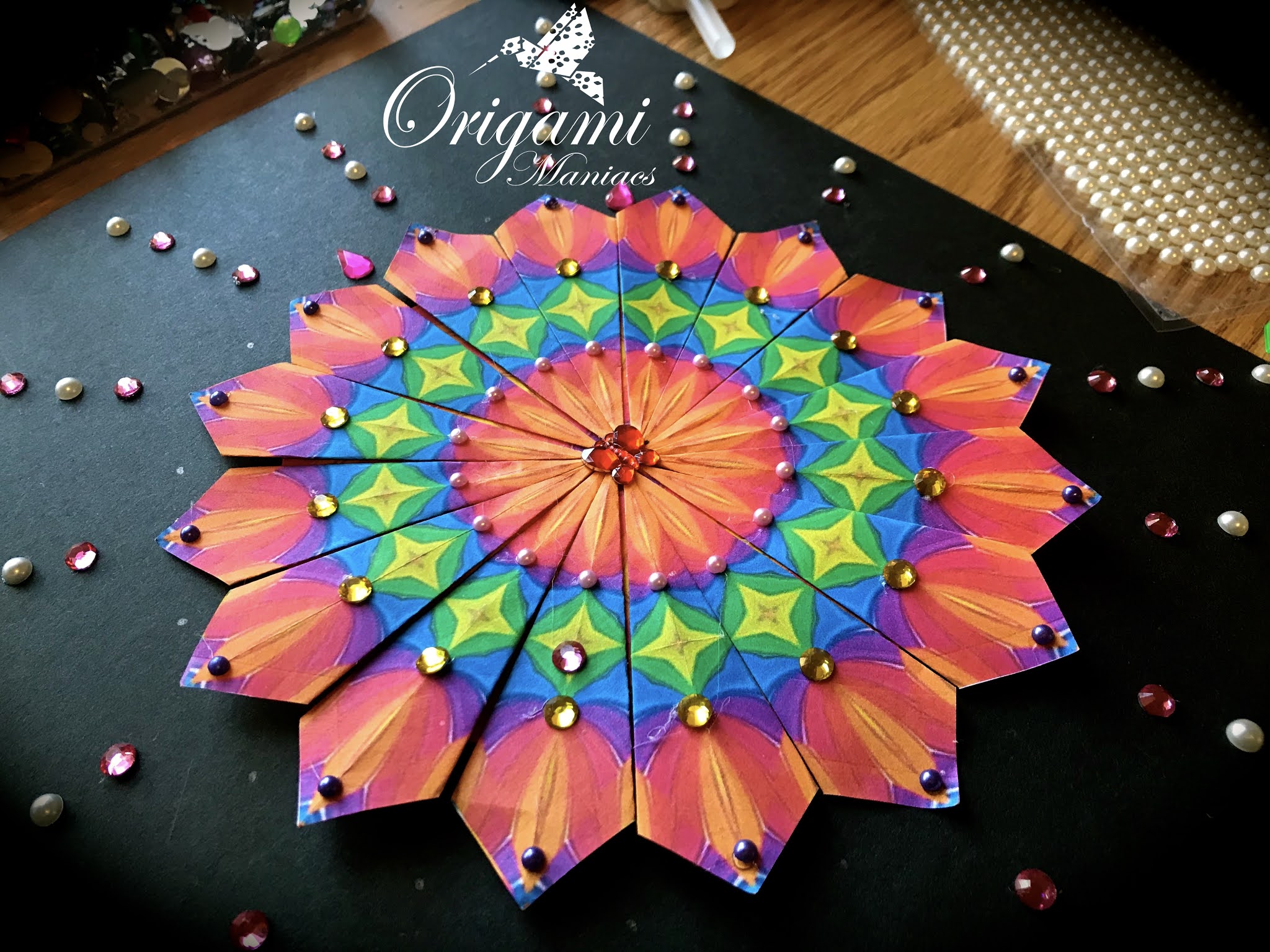 Origami Maniacs Framed Mandalas