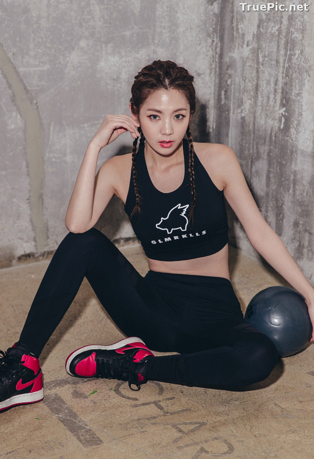Image Korean Fashion Model - Lee Chae Eun - Fitness Set Collection #1 - TruePic.net - Picture-50