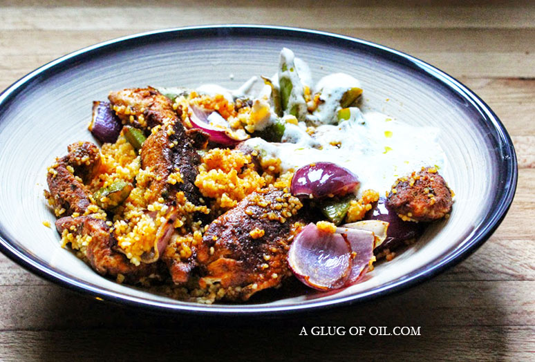 Cajun Chicken Gousto Recipe Box Review A Glug of Oil