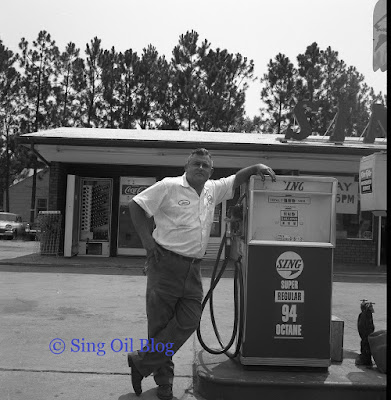 James Mathis, dealer at Albany #3 in the 1960s - Slappey Blvd - Sing Oil Company - Albany, GA