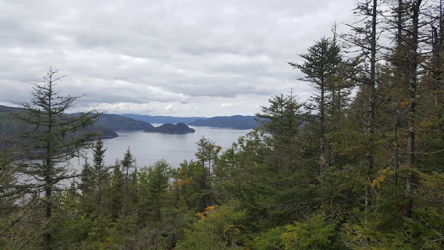 Vue à partir du Sentier du Fjord