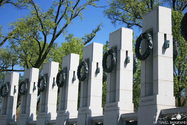 My Travel Background : 12 lieux à visiter à Washington D.C. - Mémorial de la Seconde Guerre Mondiale