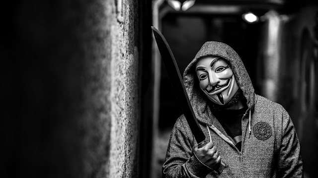40 Gambar Keren Topeng Anonymous Gratis Terbaru