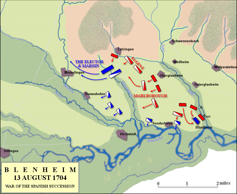 Drum and Musket Battle of Blenheim 1704