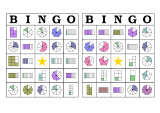 bingo de fracciones