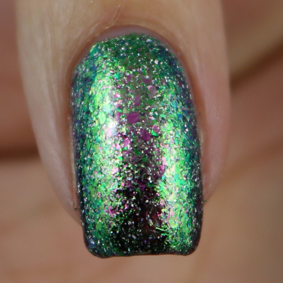 Grace-full Nail Polish Our Hero swatched by Olivia Jade Nails