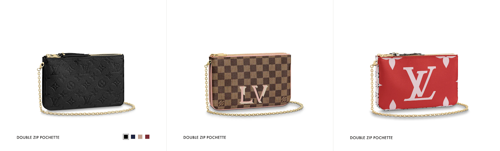 Louis Vuitton Double Zip Pochette Monogram Review 